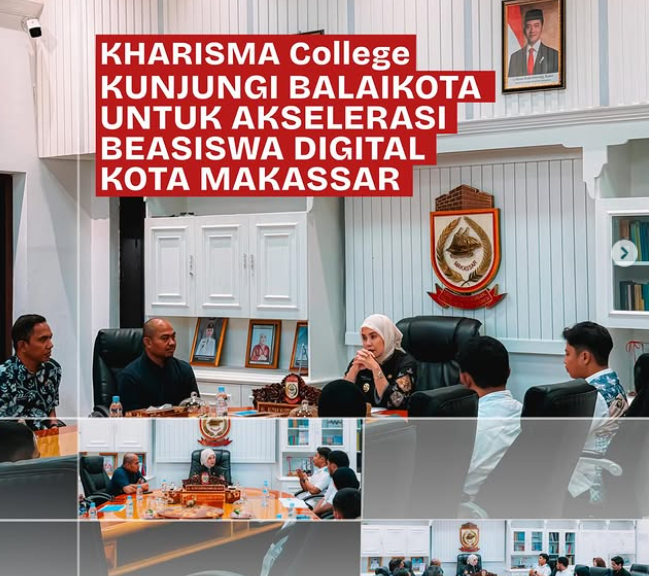 Kabar Gembira buat Pejuang Beasiswa! KHARISMA College Siap Akselerasi Program Beasiswa Digital di Kota Makassar