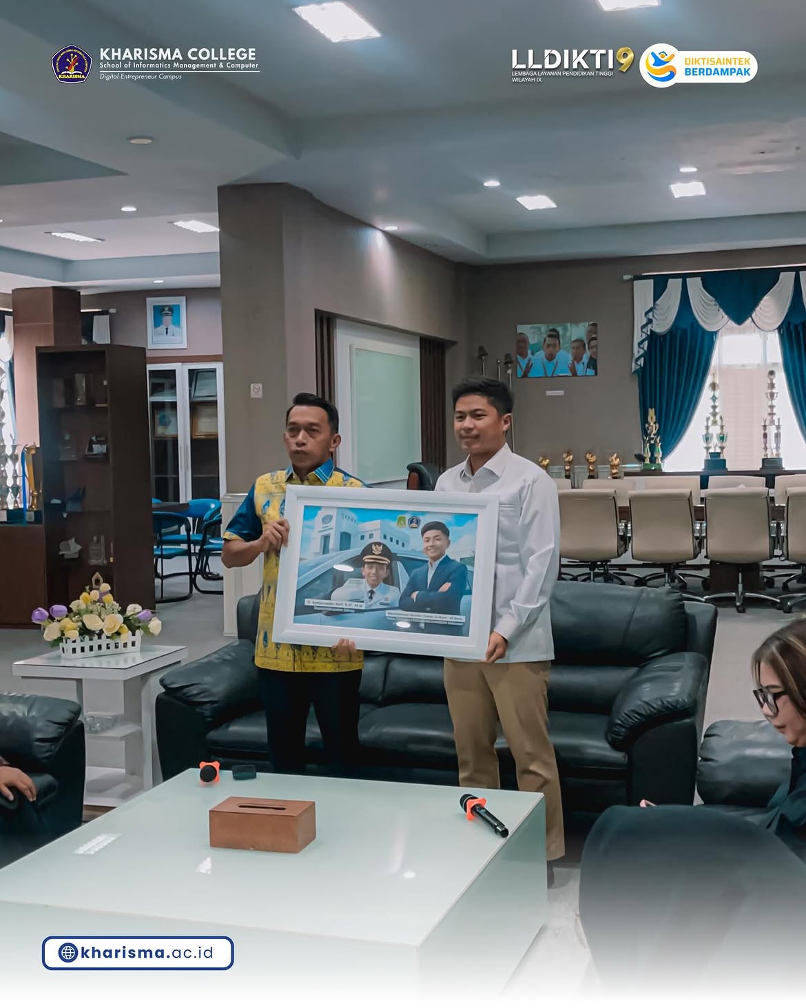 KHARISMA College Perkuat Sinergi dengan Kunjungi Kantor Bupati Pangkep