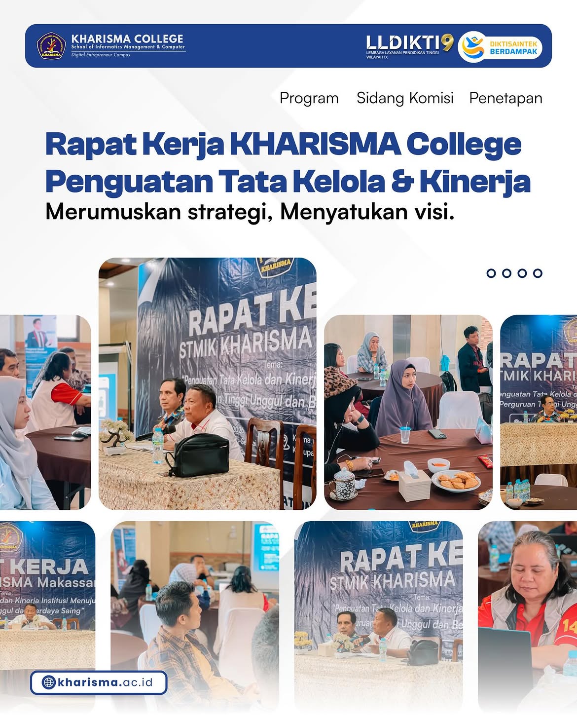 Rapat Kerja KHARISMA College 2026: Menyatukan Visi, Merancang Langkah Strategis