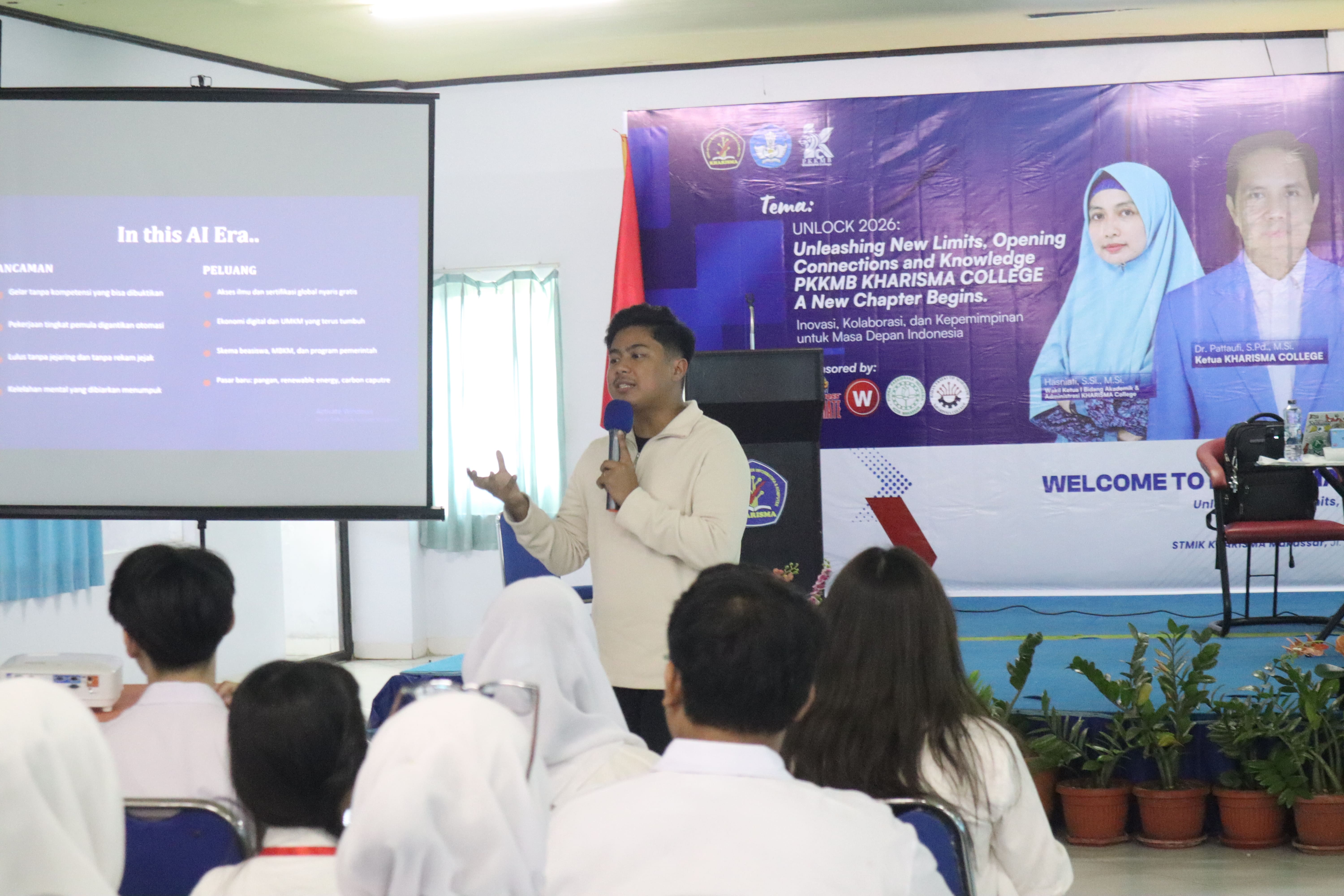Hari Ketiga PKKMB Bekali Maba dengan Design Thinking hingga Pemanfaatan AI
